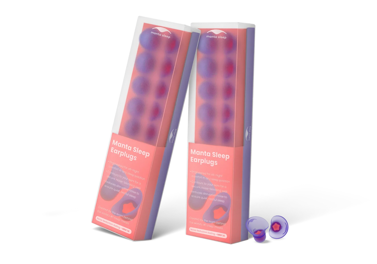 Manta Sleep Earplugs Twin Set